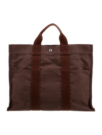 Hermès Toile Herline MM