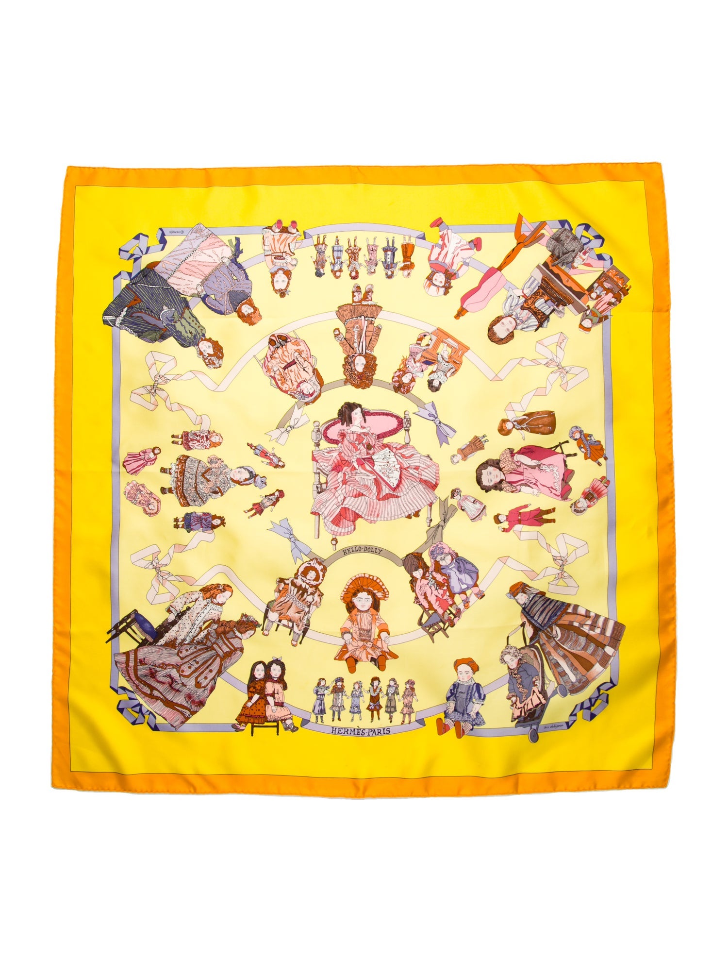 Hermès Hello Dolly Silk Scarf