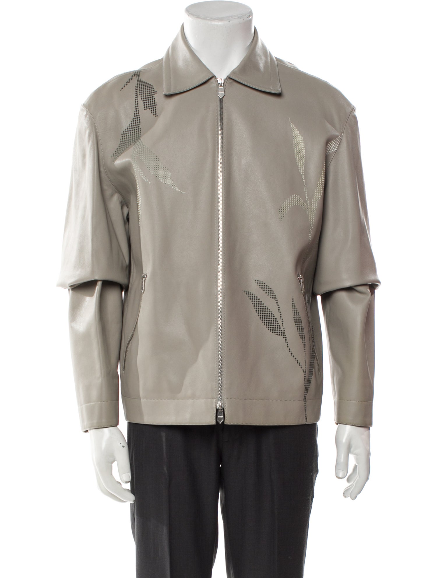 Hermès Calfskin Moto Jacket