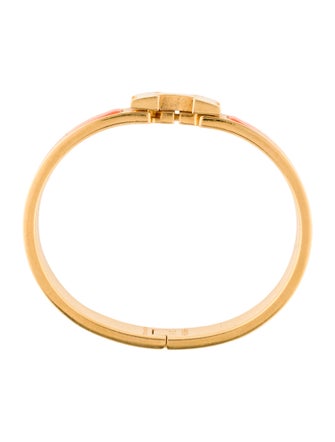 Hermès Enamel Clic H Bracelet