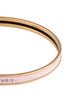Hermès Extra Narrow Enamel Uni Bangle Bracelet