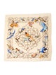 Hermès Oiseaux De L’Inde Et De L’Himalaya Silk Scarf