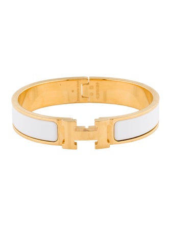 Hermès Enamel Clic H Bracelet