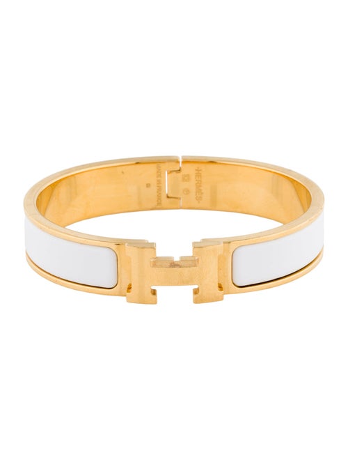 Hermès Enamel Clic H Bracelet