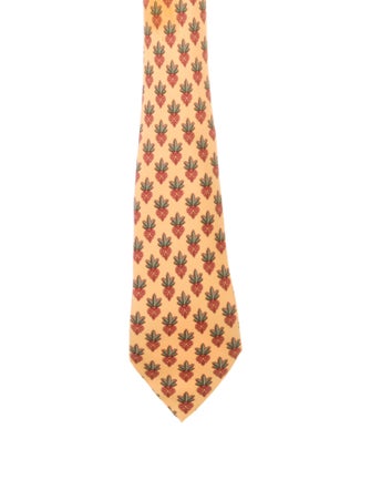 Hermès Silk Patterned Tie
