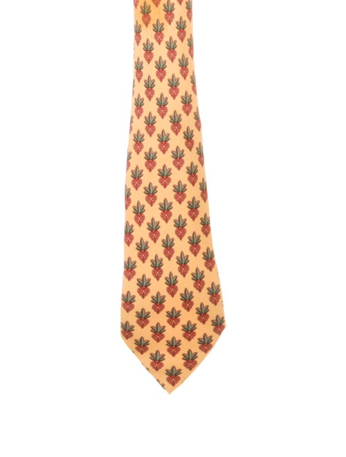 Hermès Silk Patterned Tie