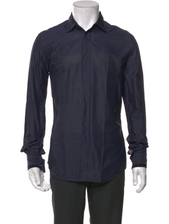 Hermès Long Sleeve Dress Shirt