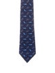 Hermès Wolf & Bird Tie