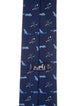 Hermès Wolf & Bird Tie