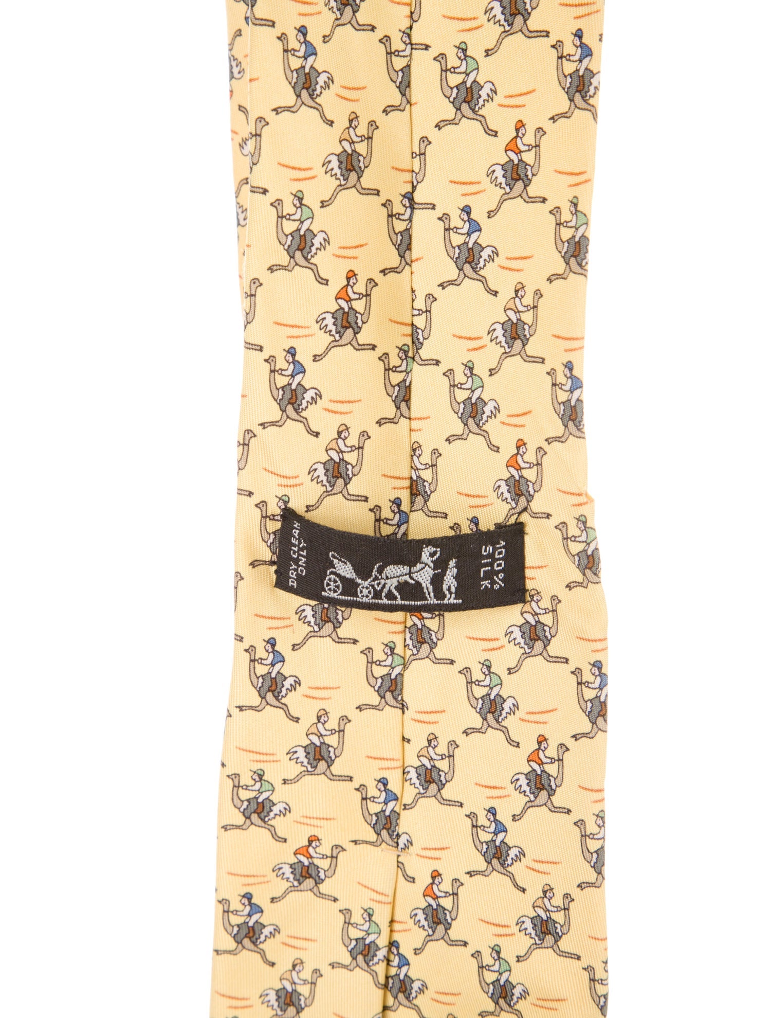 Hermès Silk Patterned Tie
