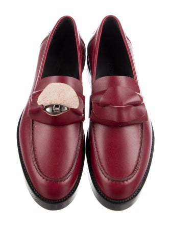 Hermès Hot Calfskin Loafers
