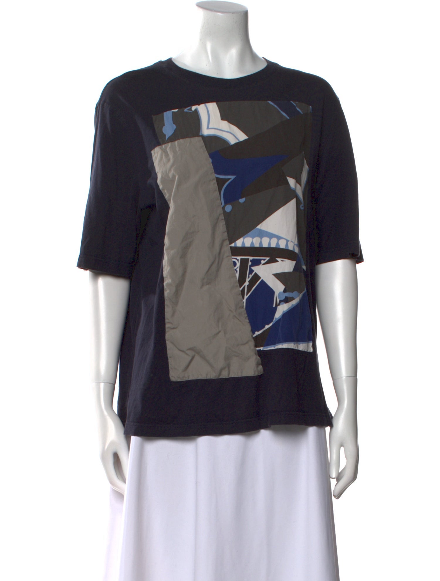 Hermès Graphic Print Crew Neck T-Shirt