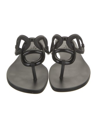 Hermès Egerie Chaîne d'Ancre Insignia Slides