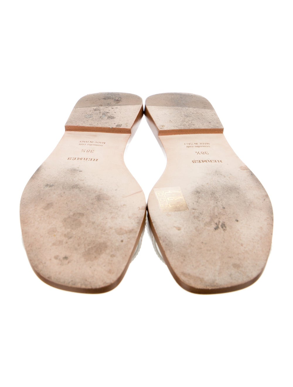 Hermès Oran Slides From the 2021 Collection White… - image 5