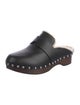 Hermès 2022 Calya Shearling Clog Mules