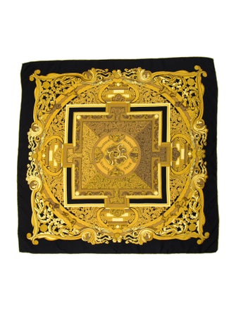 Hermès Animaux Solaires Silk Scarf