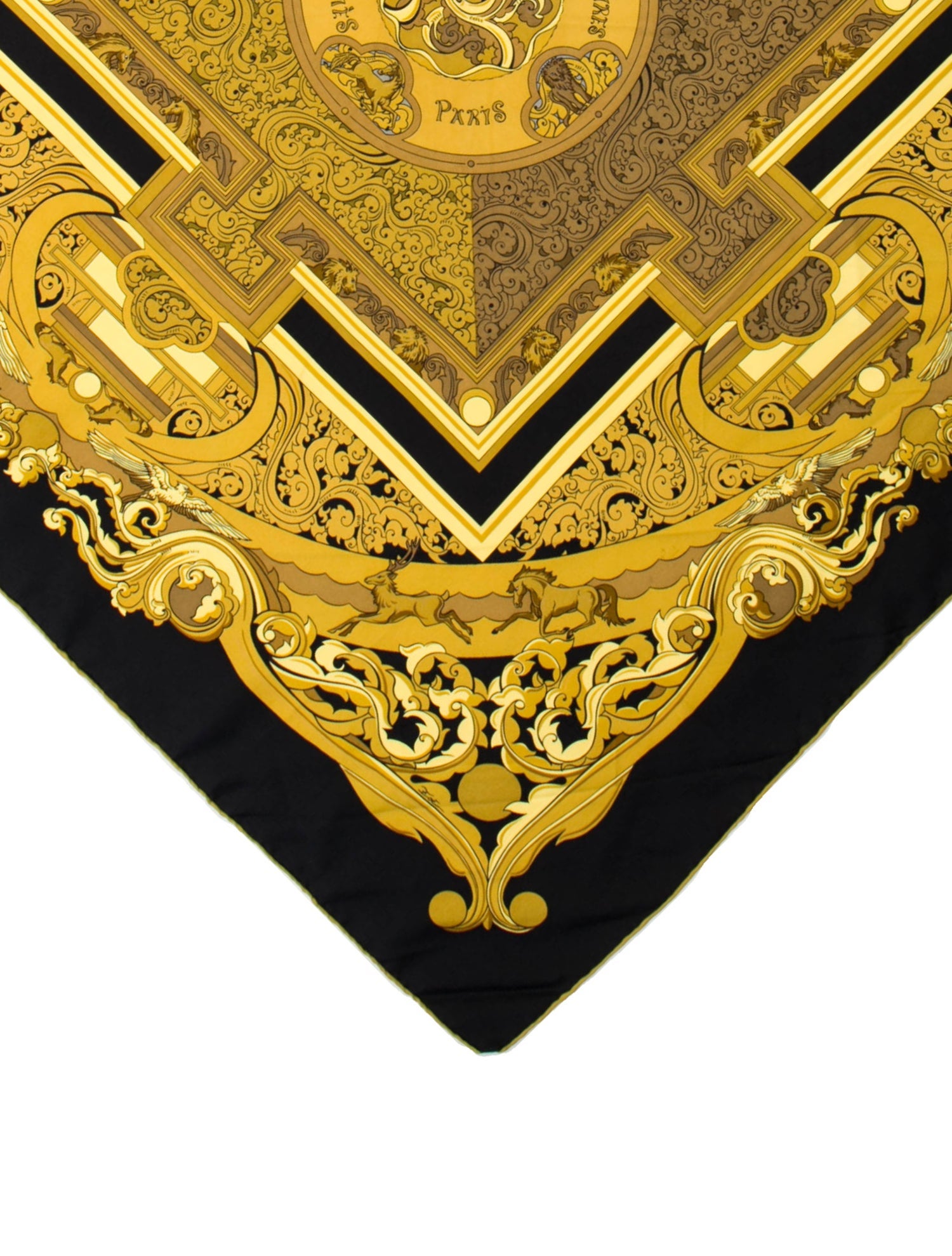 Hermès Animaux Solaires Silk Scarf