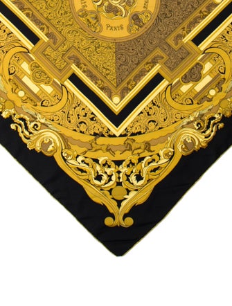 Hermès Animaux Solaires Silk Scarf