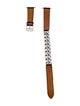 Hermès x Apple 20mm Fauve Gourmette Double Tour Watch Strap
