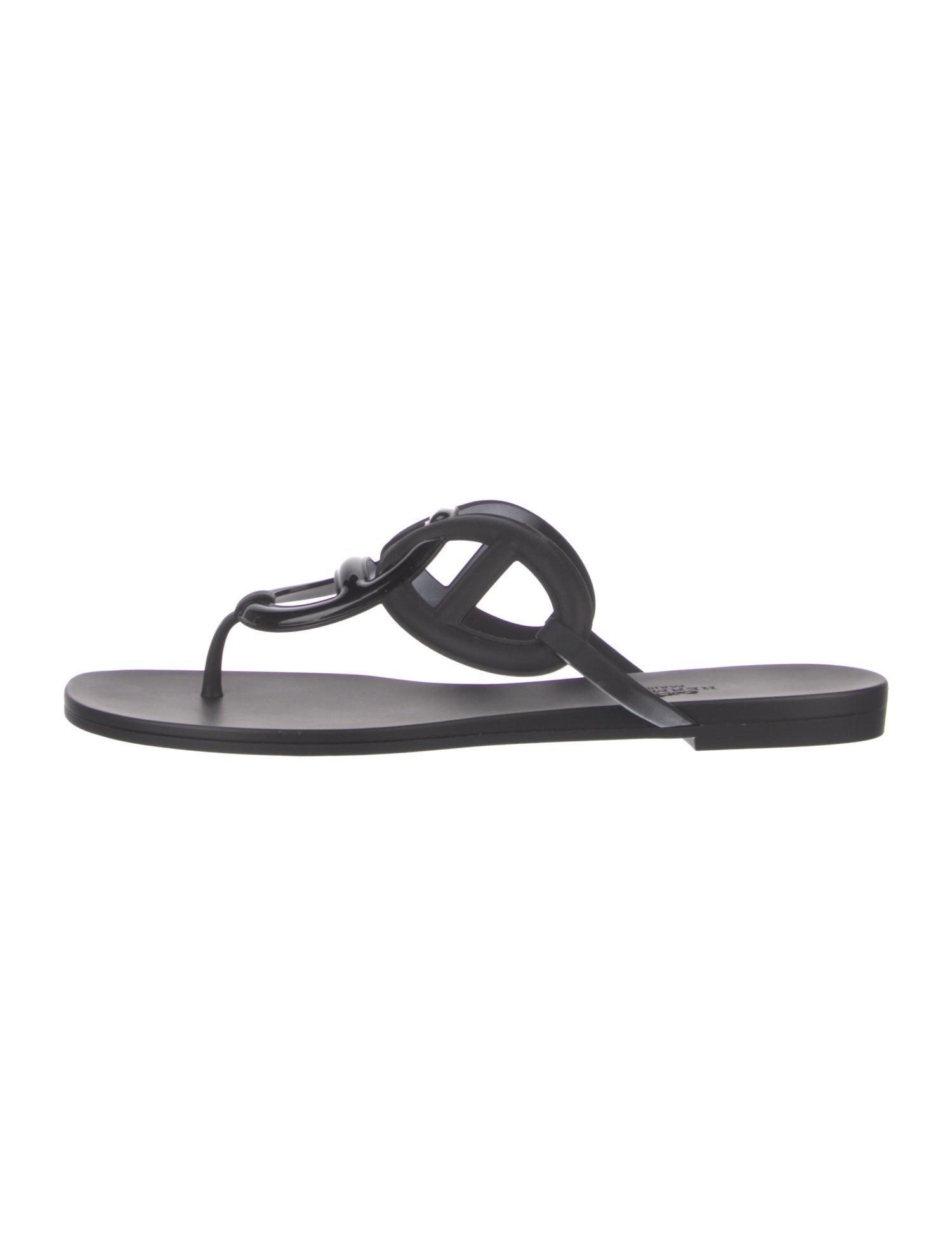 Hermès Egerie Rubber Flip Flops