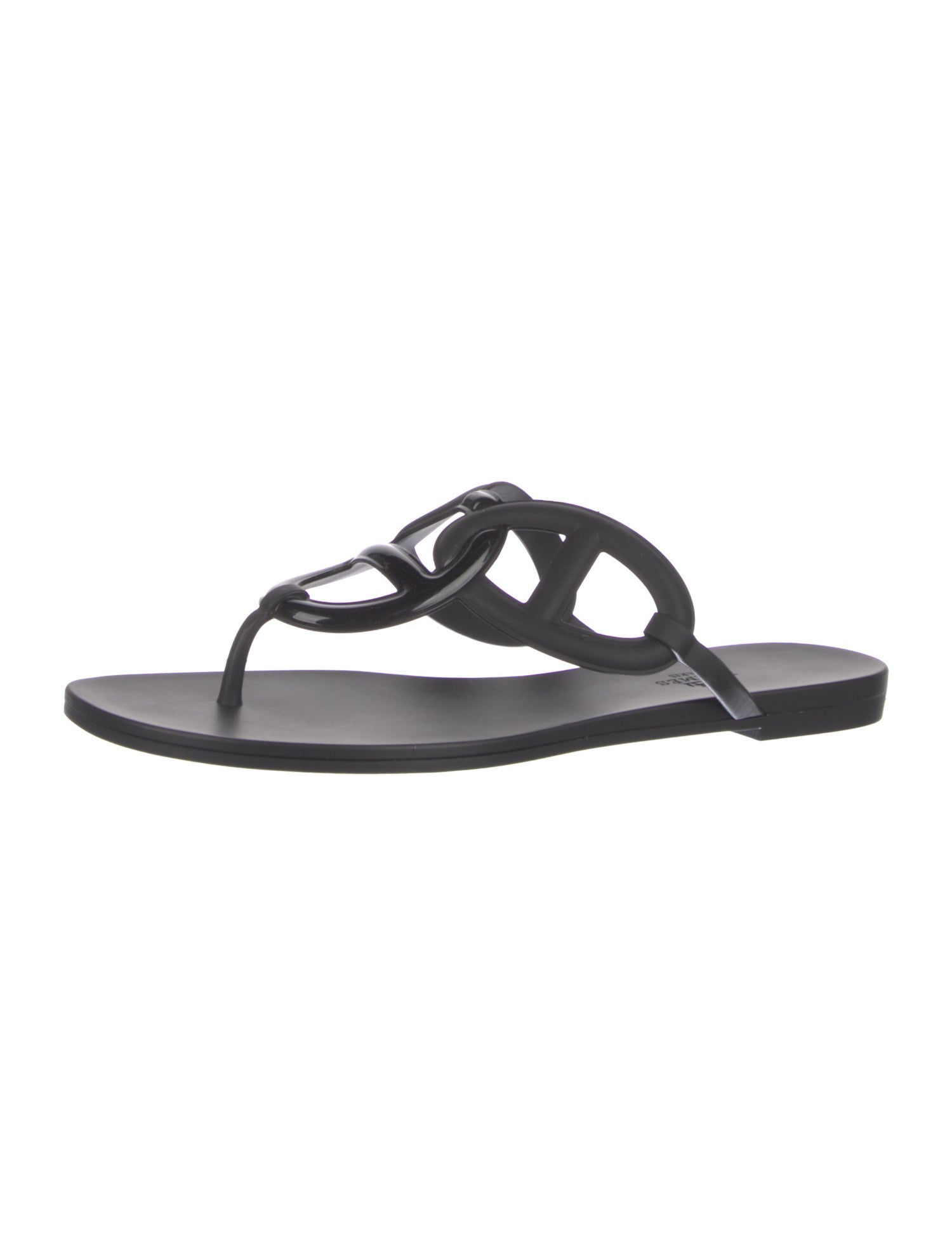 Hermès Egerie Rubber Flip Flops