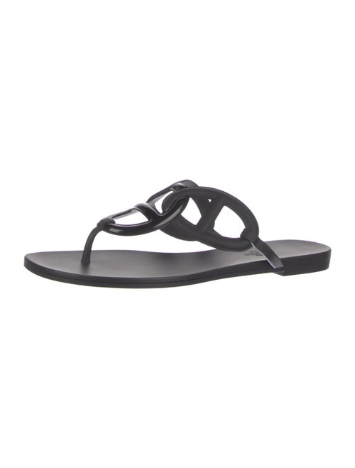 Hermès Egerie Rubber Flip Flops