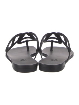 Hermès Egerie Rubber Flip Flops