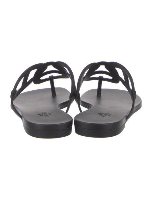 Hermès Egerie Rubber Flip Flops