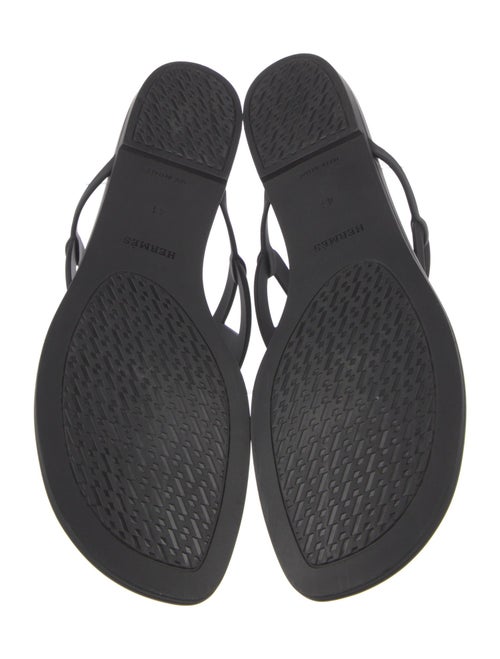 Hermès Egerie Rubber Flip Flops