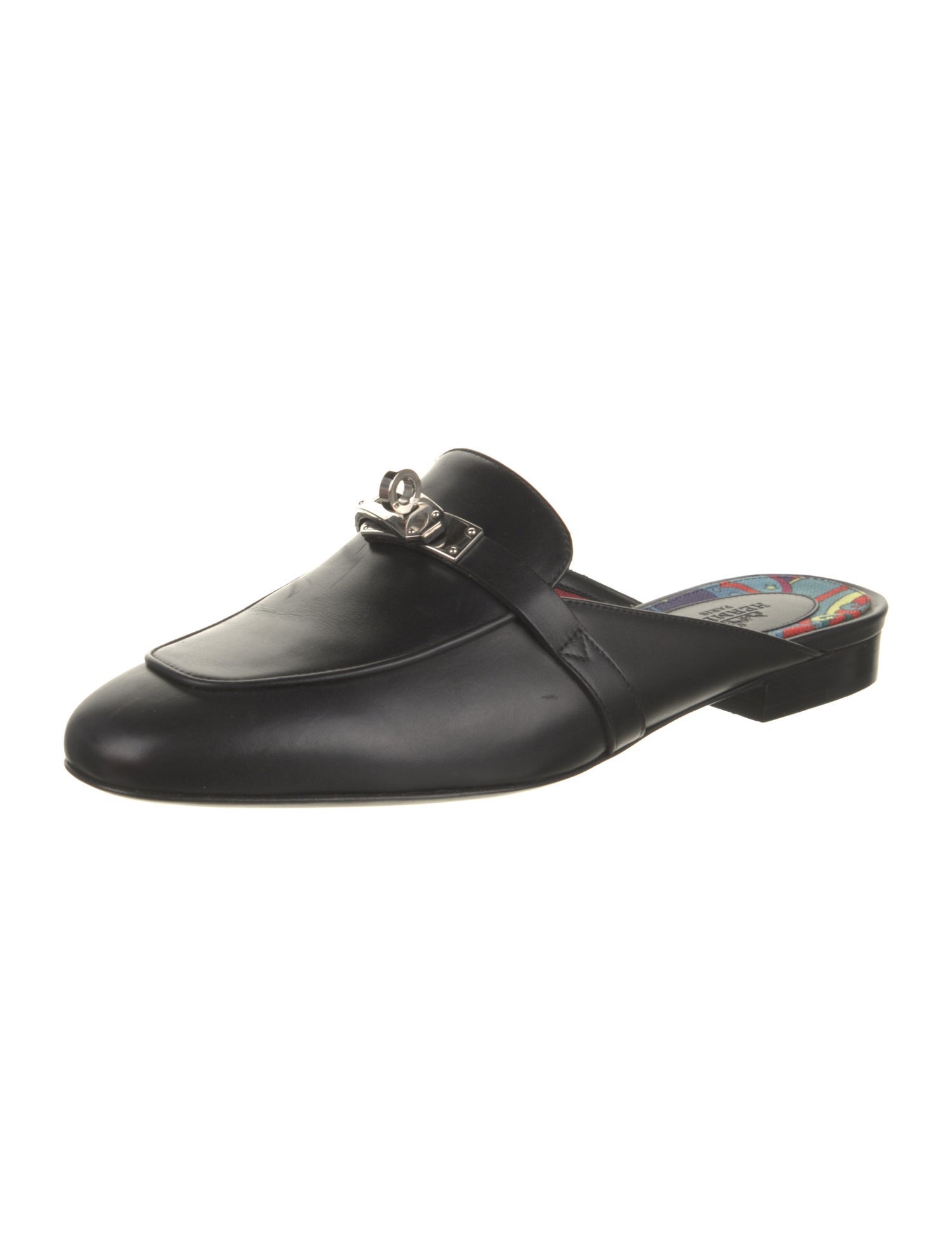 Hermès Oz Leather Mules