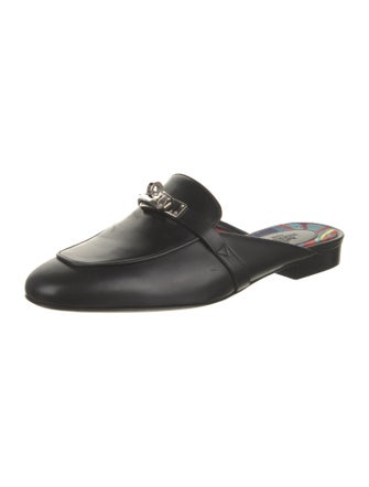 Hermès Oz Leather Mules