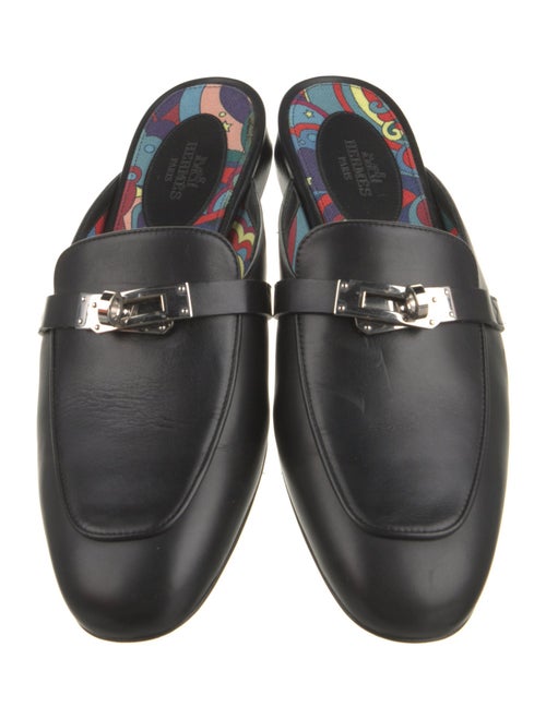 Hermès Oz Leather Mules