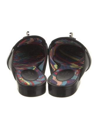 Hermès Oz Leather Mules