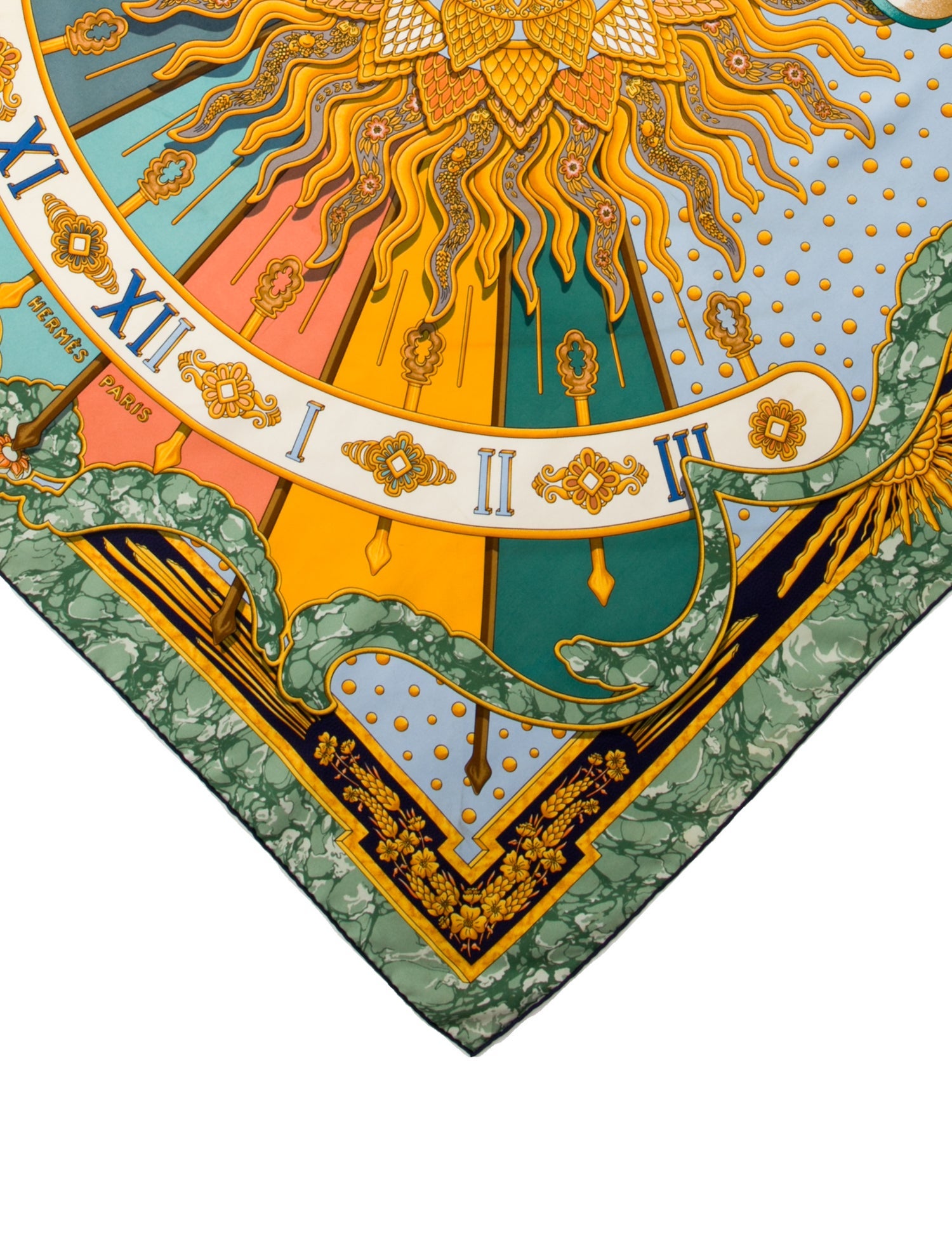 Hermès Carpe Diem Silk Scarf