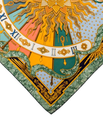 Hermès Carpe Diem Silk Scarf