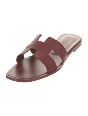 Hermès Epsom Oran H Logo Slides