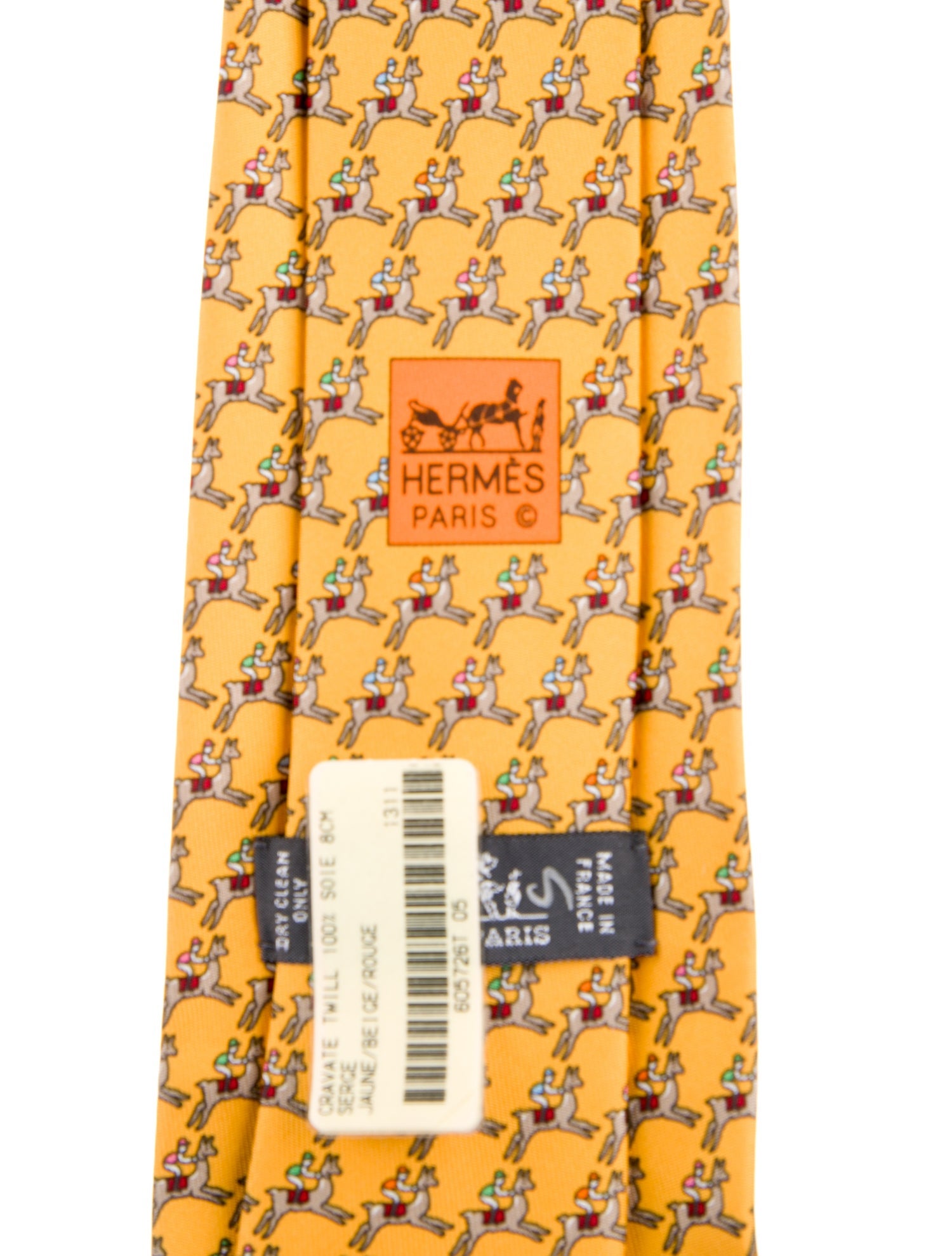 Hermès Silk Tie w/Tags