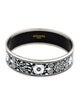 Hermès Enamel Wide Bangle Bracelet