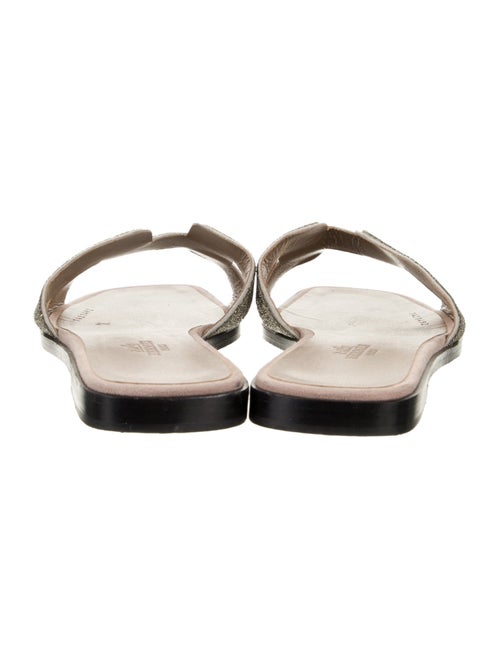 Hermès Oran Glitter Slides