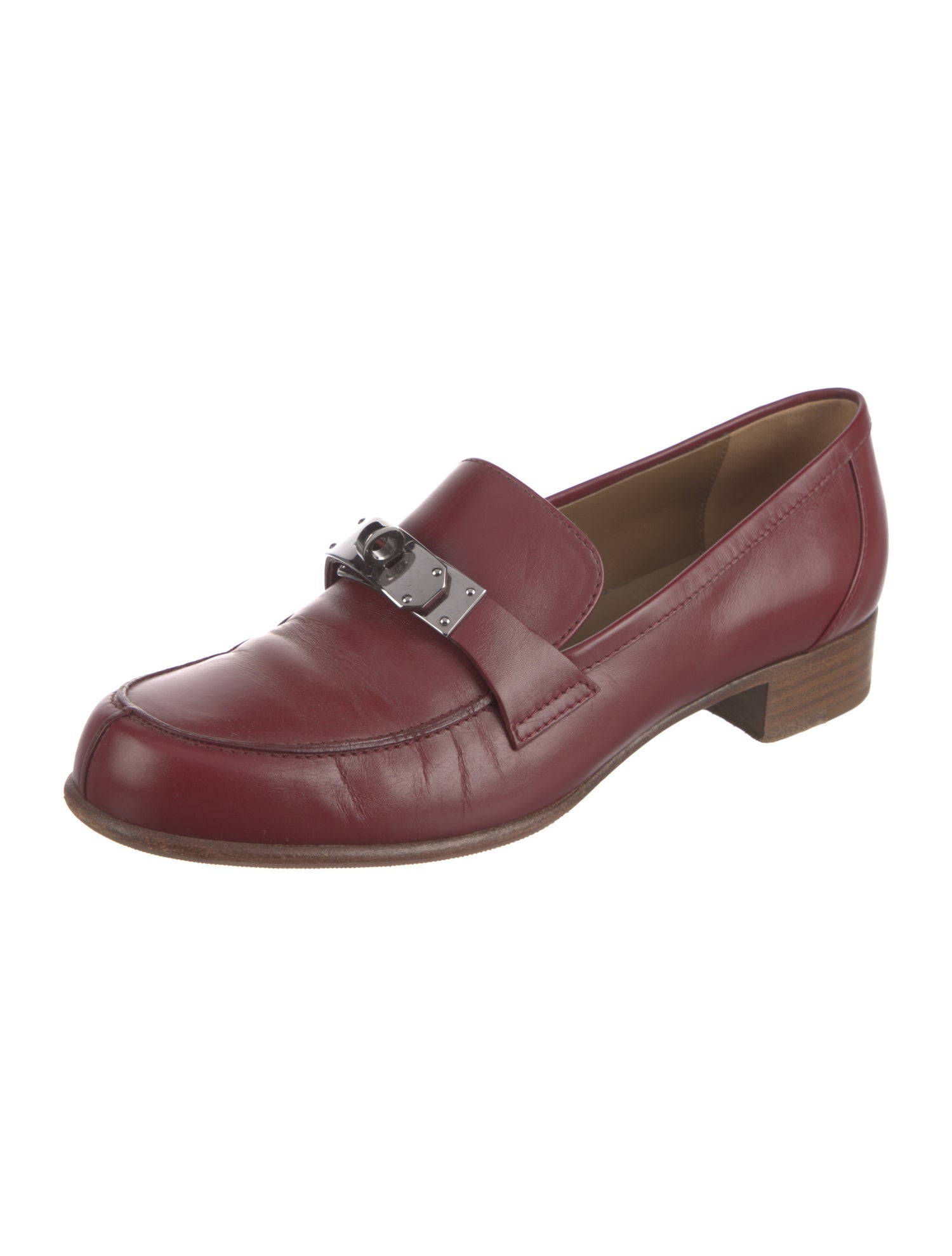 Hermès Leather Loafers