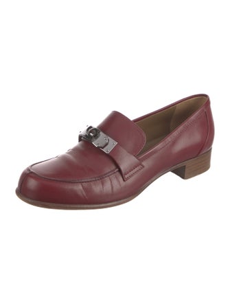 Hermès Leather Loafers