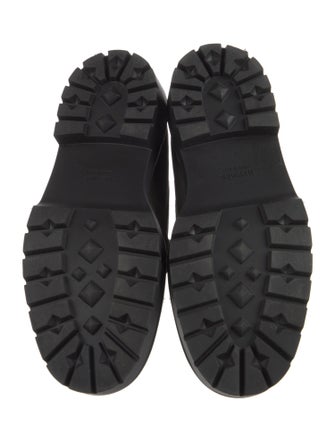 Hermès Icone H Logo Loafers