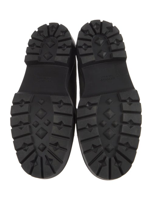 Hermès Icone H Logo Loafers