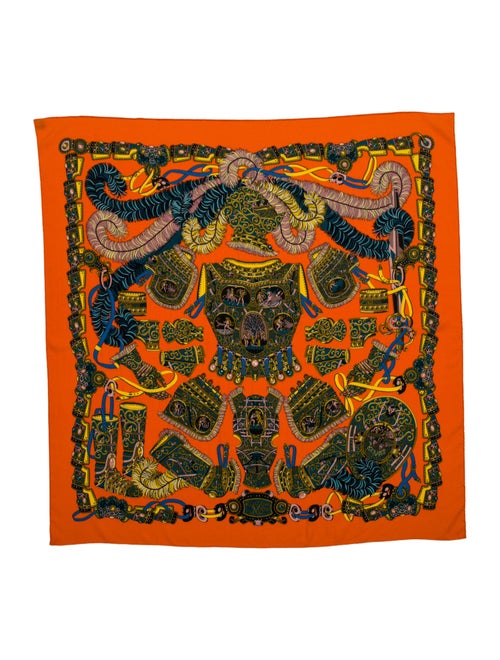 Hermès Sous L'Egide de Mars Cashmere Shawl