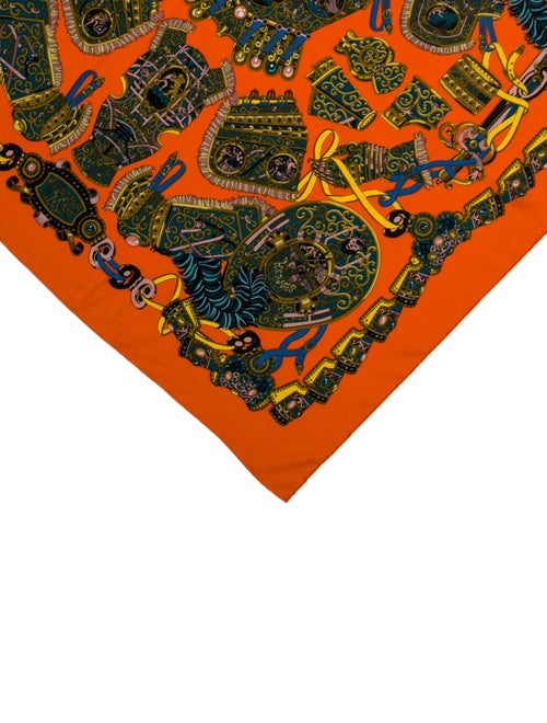 Hermès Sous L'Egide de Mars Cashmere Shawl