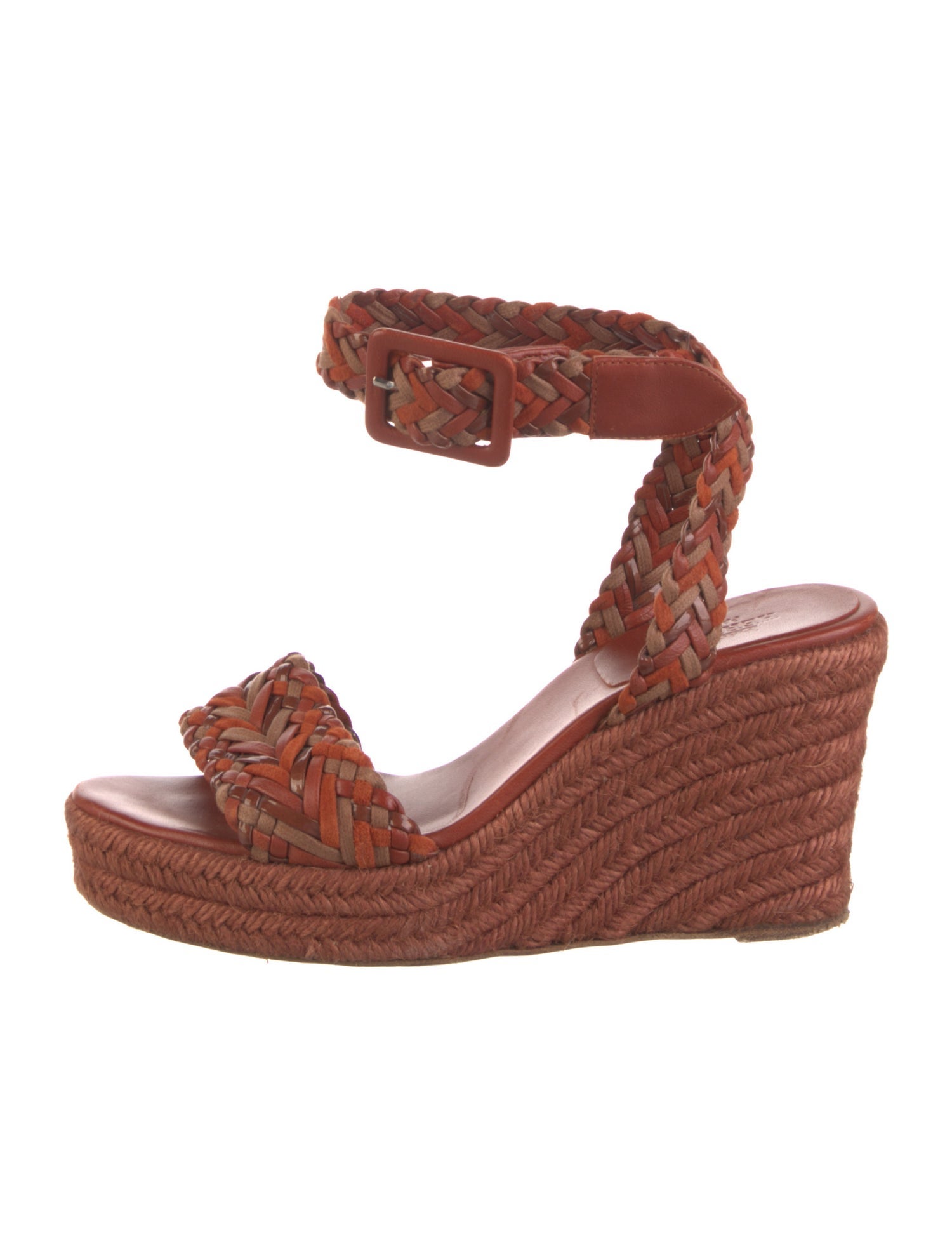 Hermès Sofia Leather Espadrilles