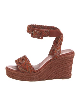 Hermès Sofia Leather Espadrilles