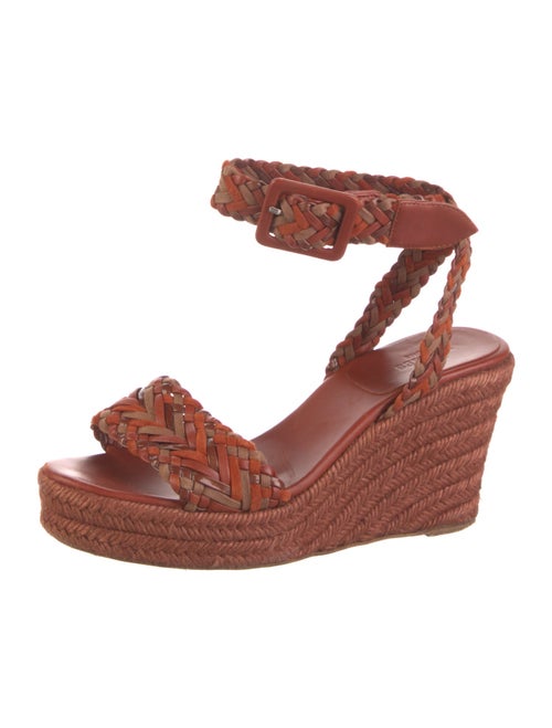 Hermès Sofia Leather Espadrilles