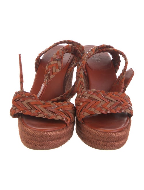 Hermès Sofia Leather Espadrilles