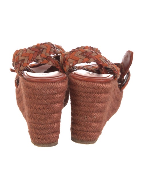 Hermès Sofia Leather Espadrilles